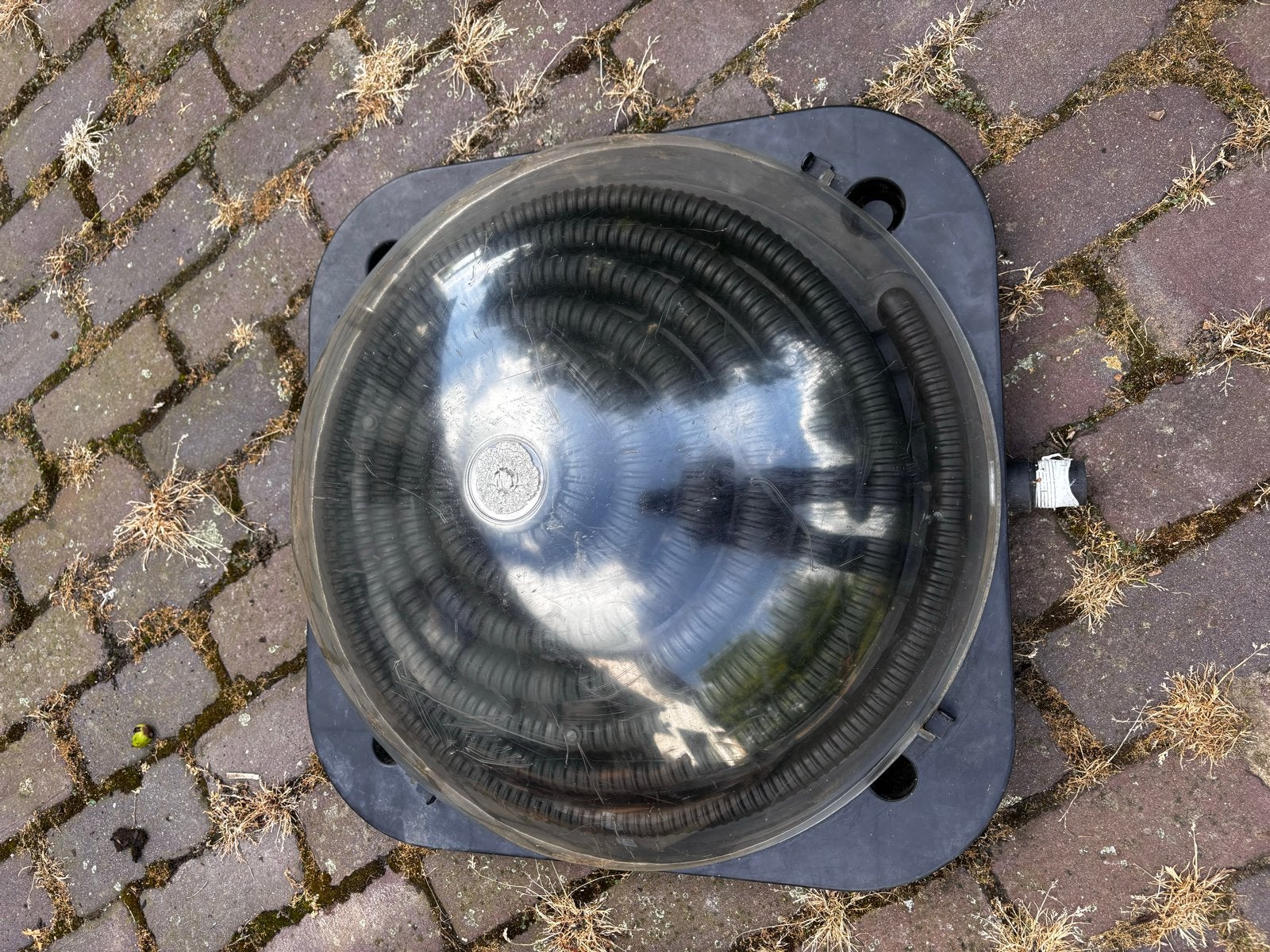 Zwembadverwarming Solar Dome (pootje afgebroken), Tuin en Terras, Zwembad-toebehoren, Ophalen, Gebruikt, Verwarming