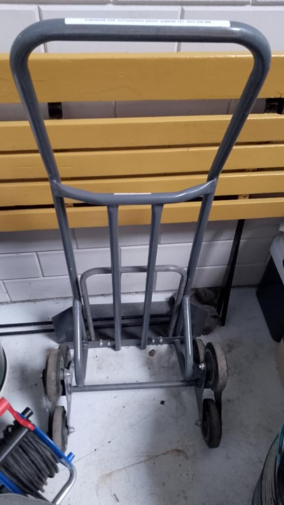 Trapsteekwagen Manutan zware kwaliteit, Doe-het-zelf en Verbouw, Transportwagens, 100 liter of meer, Ophalen, Zo goed als nieuw
