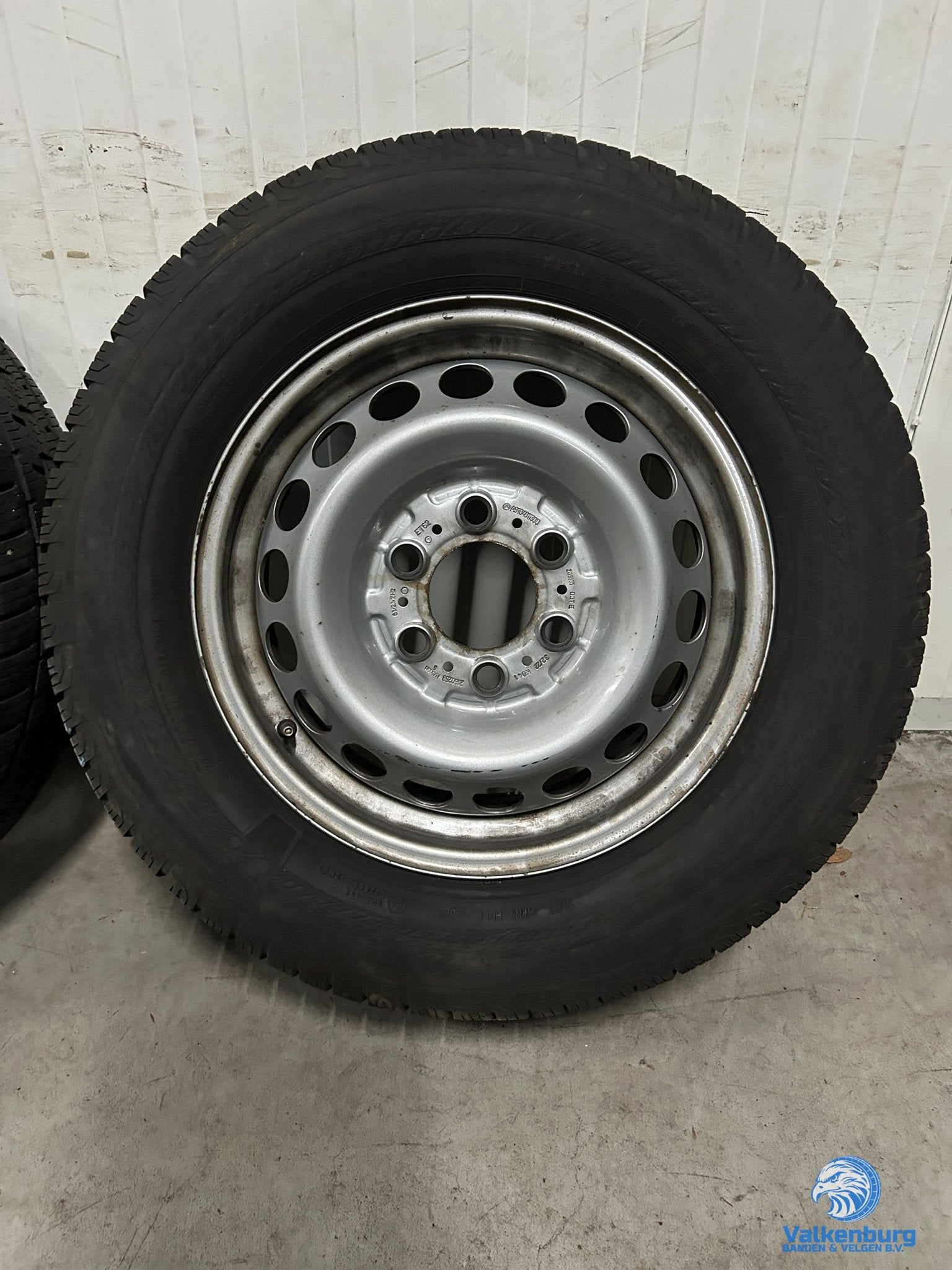 7mm! Originele Mercedes Sprinter B907 B910 16 inch stalen ve, -, Banden en Velgen, Ophalen of Verzenden, All Season