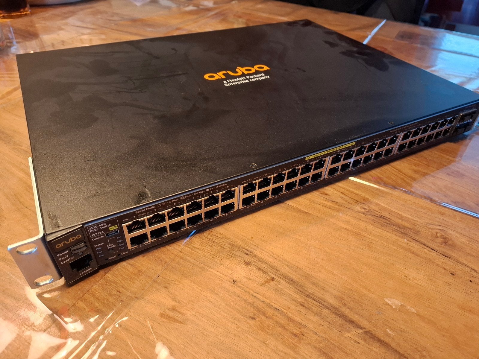 Aruba J9772A 2530-48G Switch - 48x Gigabit PoE+, 4x SFP, Ophalen of Verzenden, Zo goed als nieuw
