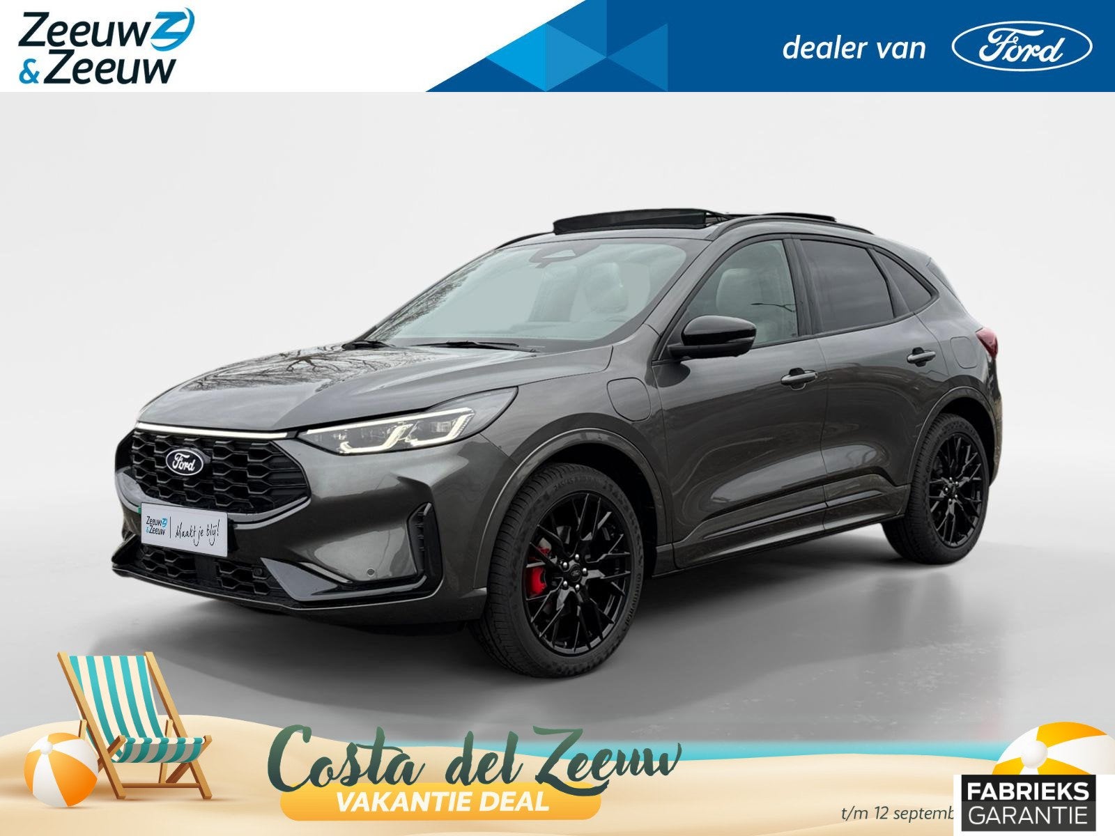 Ford Kuga 2.5 PHEV Sound Edition | €4.000,- korting! | Bep, Auto's, 12 maanden, 14 kWh, Plug-in hybride, Bedrijf