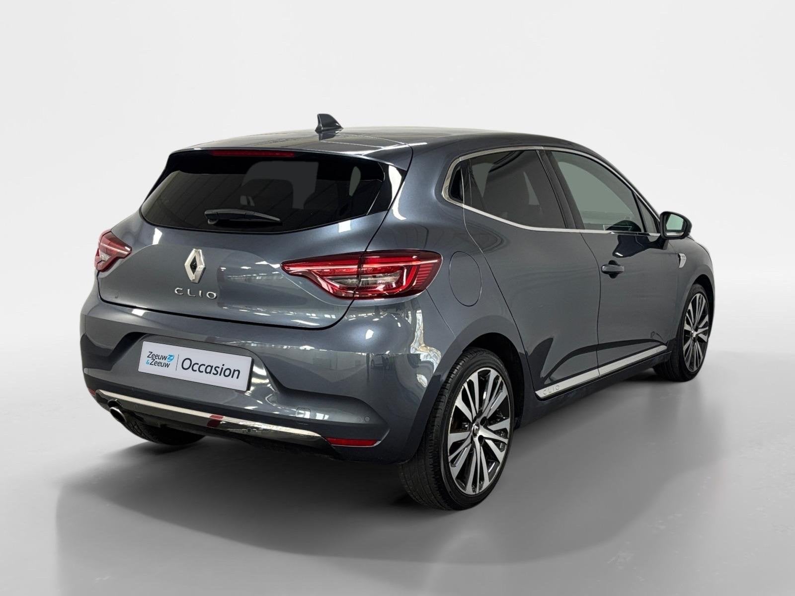 Renault Clio 1.0 TCe Initiale Paris NAVI AIRCO 360CAMERA BOS, Auto's, 12 maanden, 101 pk, Gebruikt, 580 kg