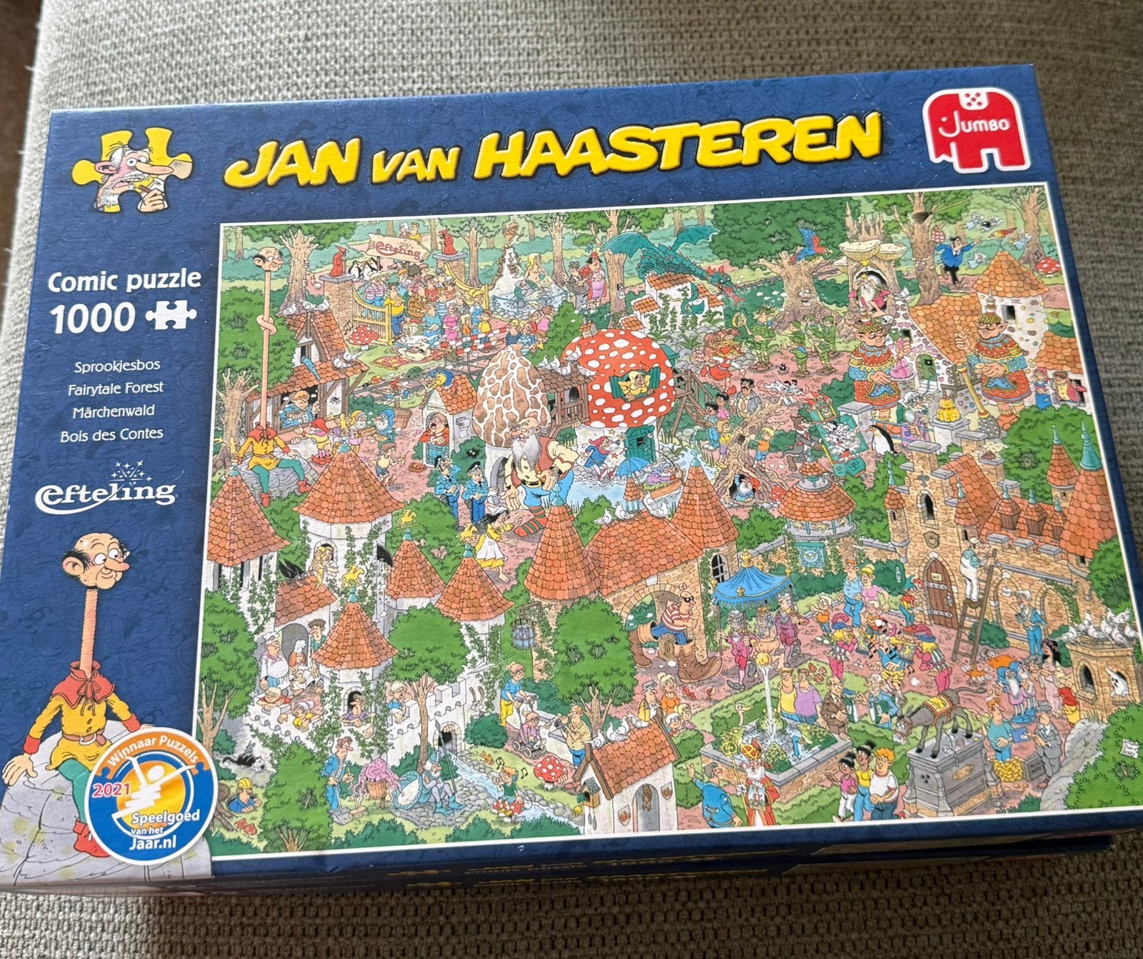 Haasteren, Ophalen of Verzenden, 500 t/m 1500 stukjes, Gebruikt