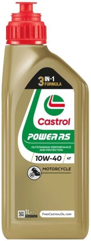 Castrol Power RS 10W-40 4T Motorolie 1L, Motoren, Ophalen of Verzenden
