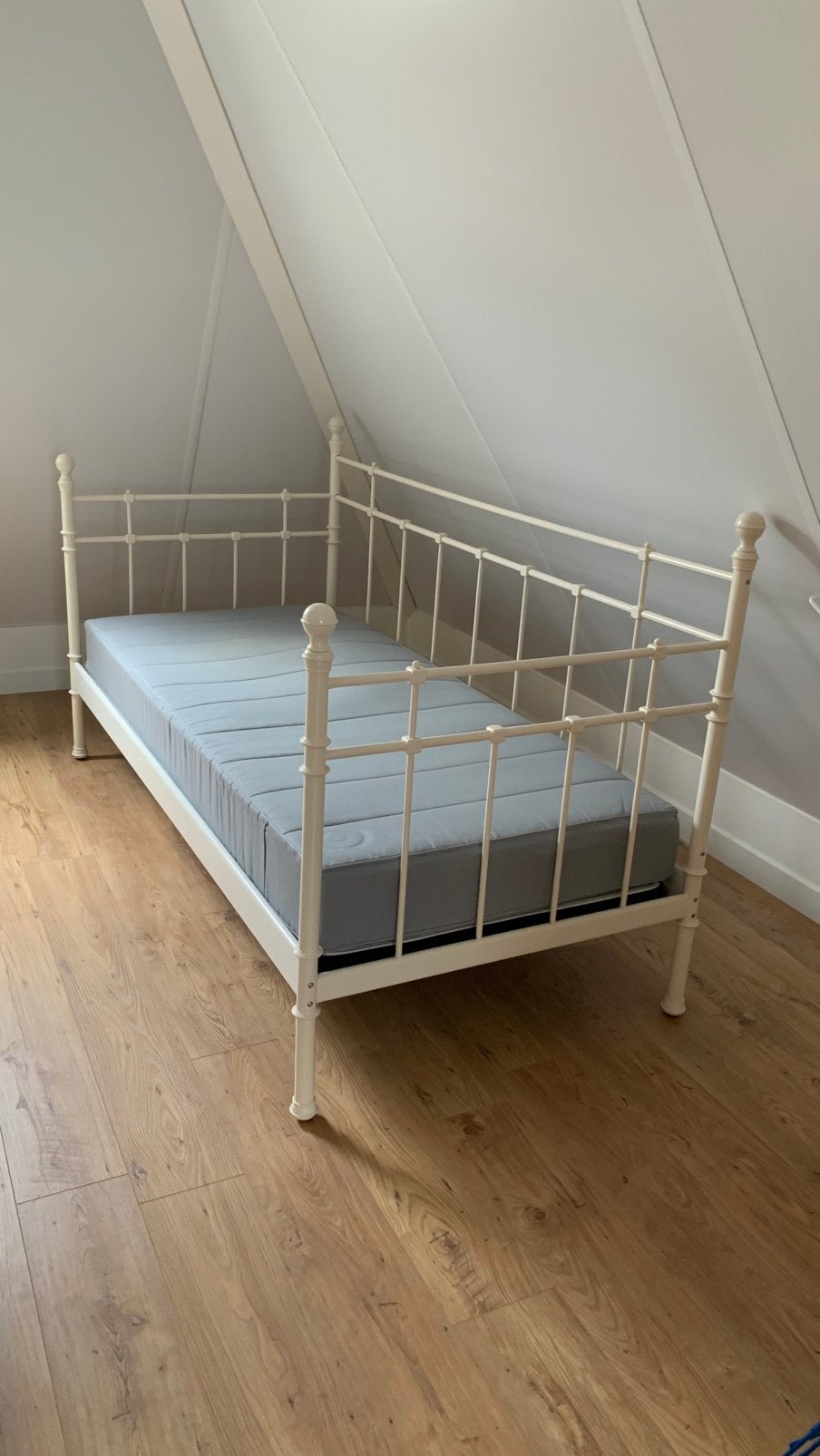 1 persoonsbed, matras, spiraalbodem, Ophalen