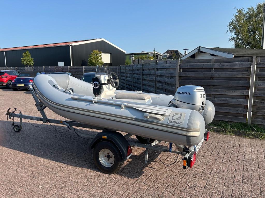 ZODIAC 340 Rib + Trailer, Watersport en Boten, Gebruikt, Benzine, Zodiac