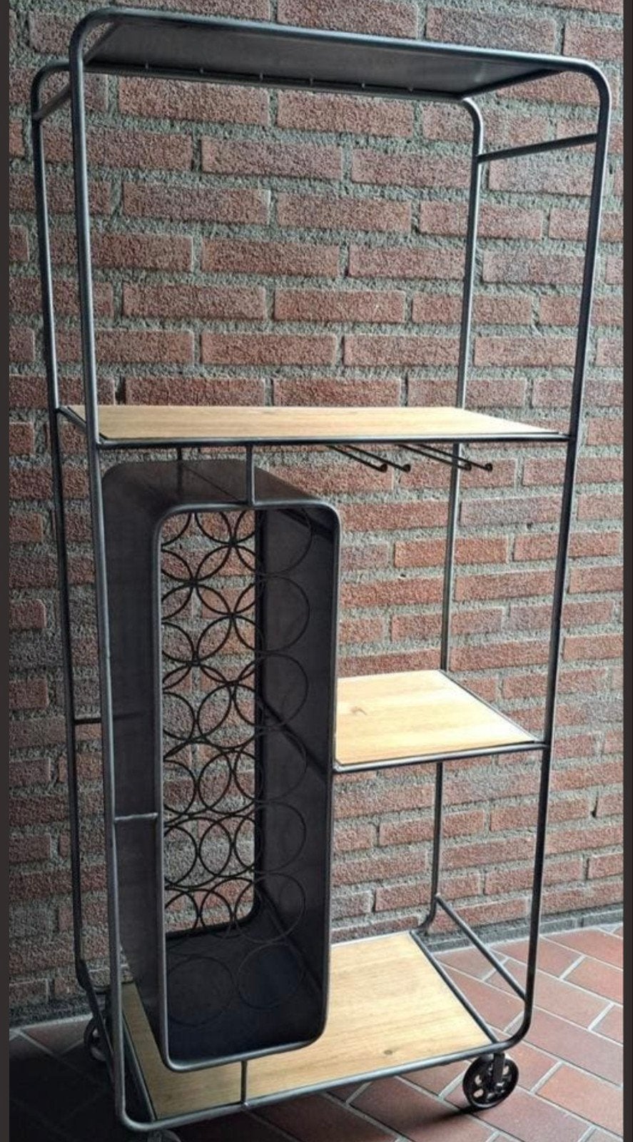 Wijnrek, Ophalen of Verzenden, Metaal, 5 tot 15 flessen