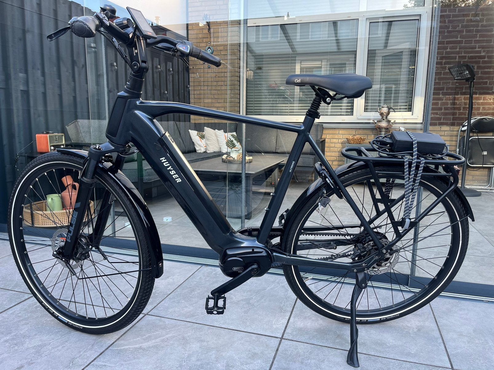 Huyser E-bike  Bafang M420 midden motor met522Wh Accu, 55 tot 59 cm, Ophalen, Zo goed als nieuw, Overige merken