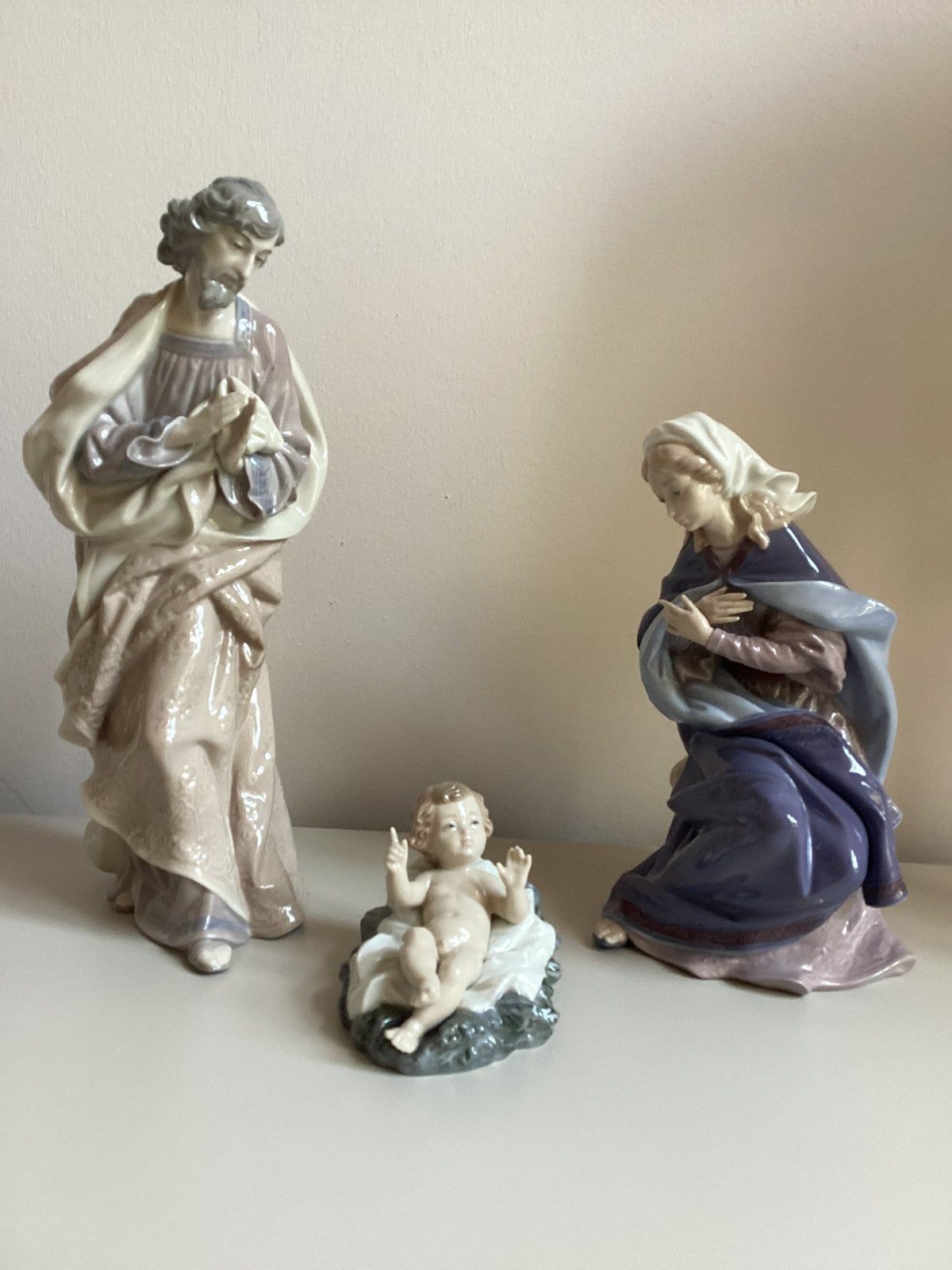 Lladro kerstbeelden kerstgroep, Ophalen of Verzenden, Zo goed als nieuw