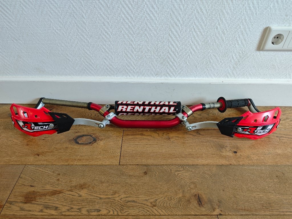 Motor stuur met handkappen | Cross/Enduro, Ophalen of Verzenden