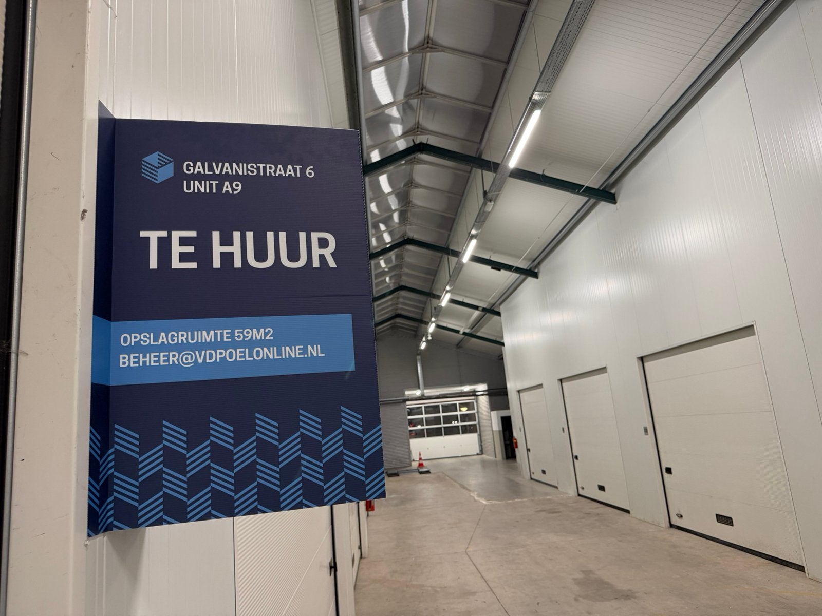 Opslagruimte van ca. 59 m² te huur in Ede. 24/7 toegankelijk, Auto diversen, Autostallingen en Garages