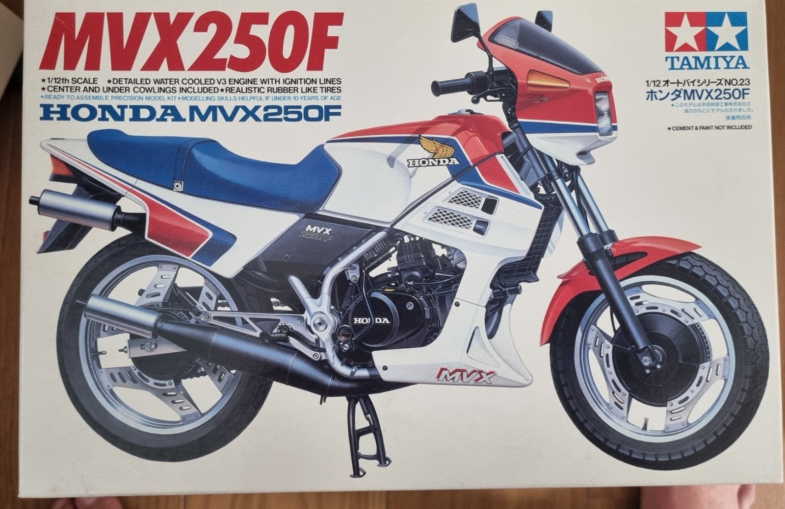 Tamiya Honda MVX250F 1/12 Schaal Modelbouw Kit, Ophalen of Verzenden, Nieuw, Groter dan 1:32, Overige typen