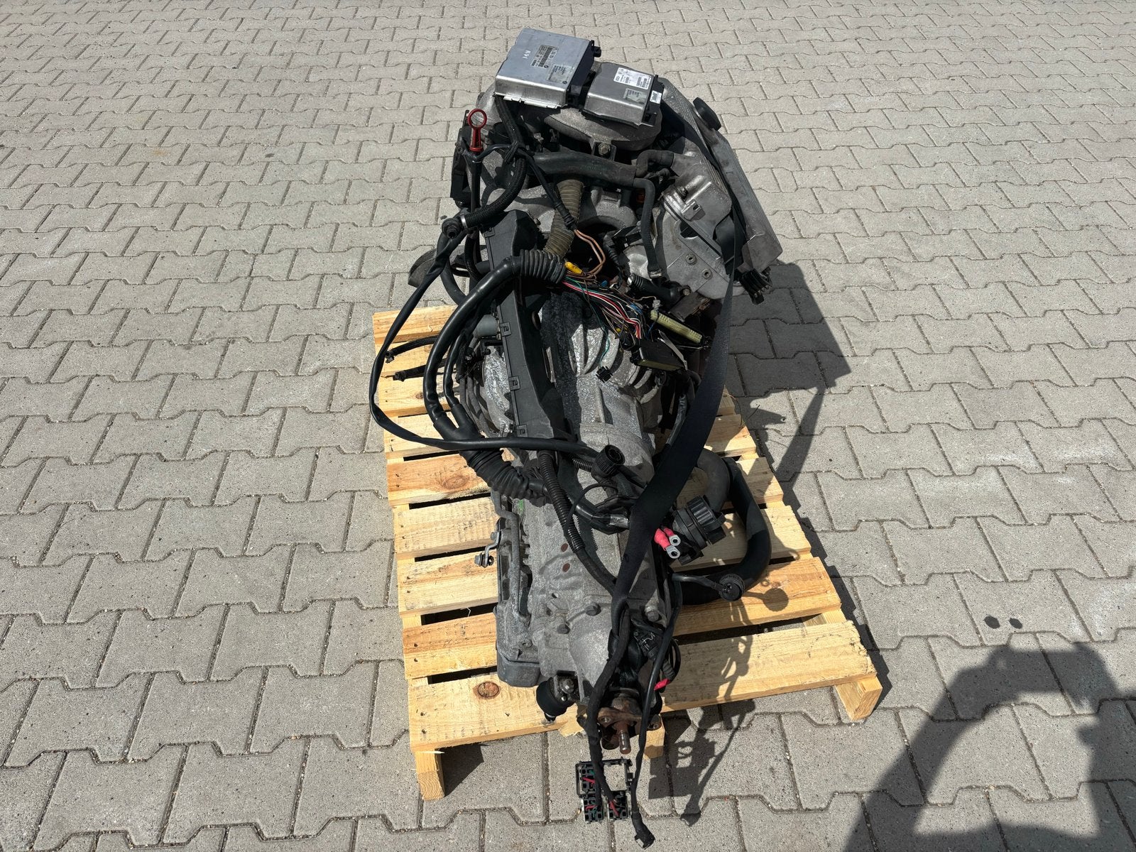 BMW M44 b19 Motor met Automaatbak, Ophalen, Gebruikt, BMW
