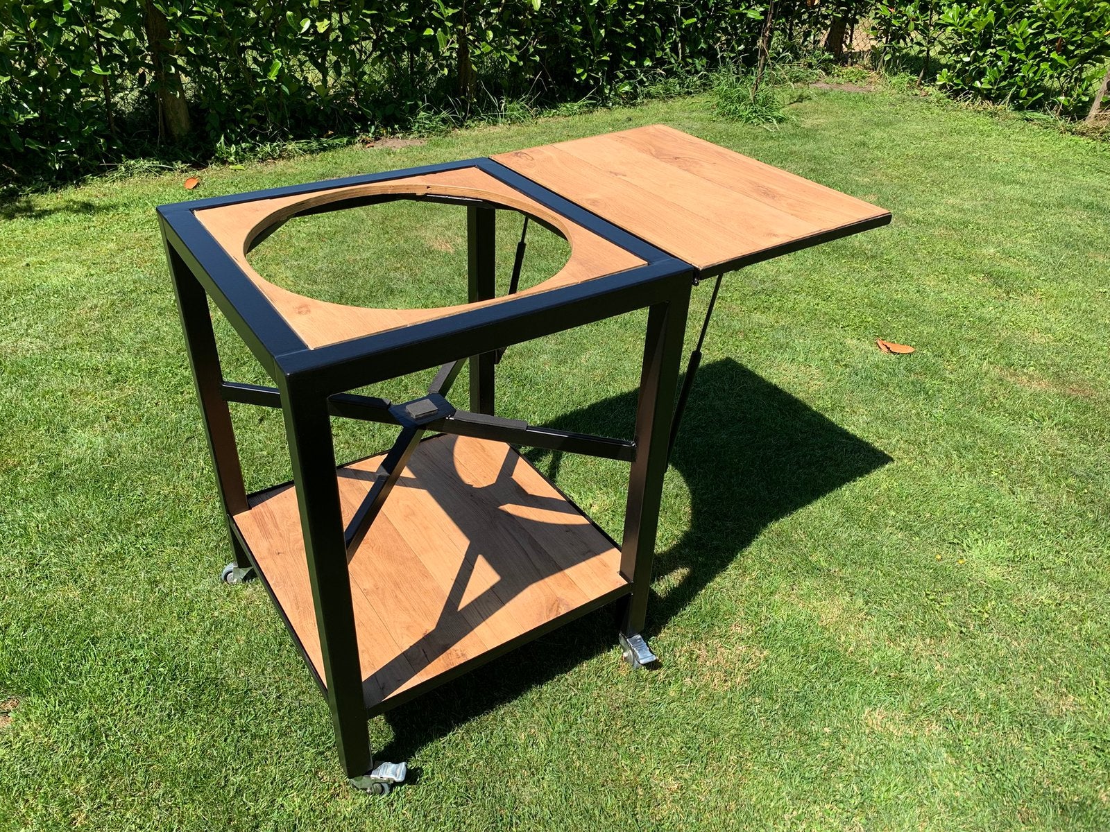 Green egg/kamado tafel te koop 21inch, Tuin en Terras, Houtskoolbarbecues, Ophalen, Nieuw