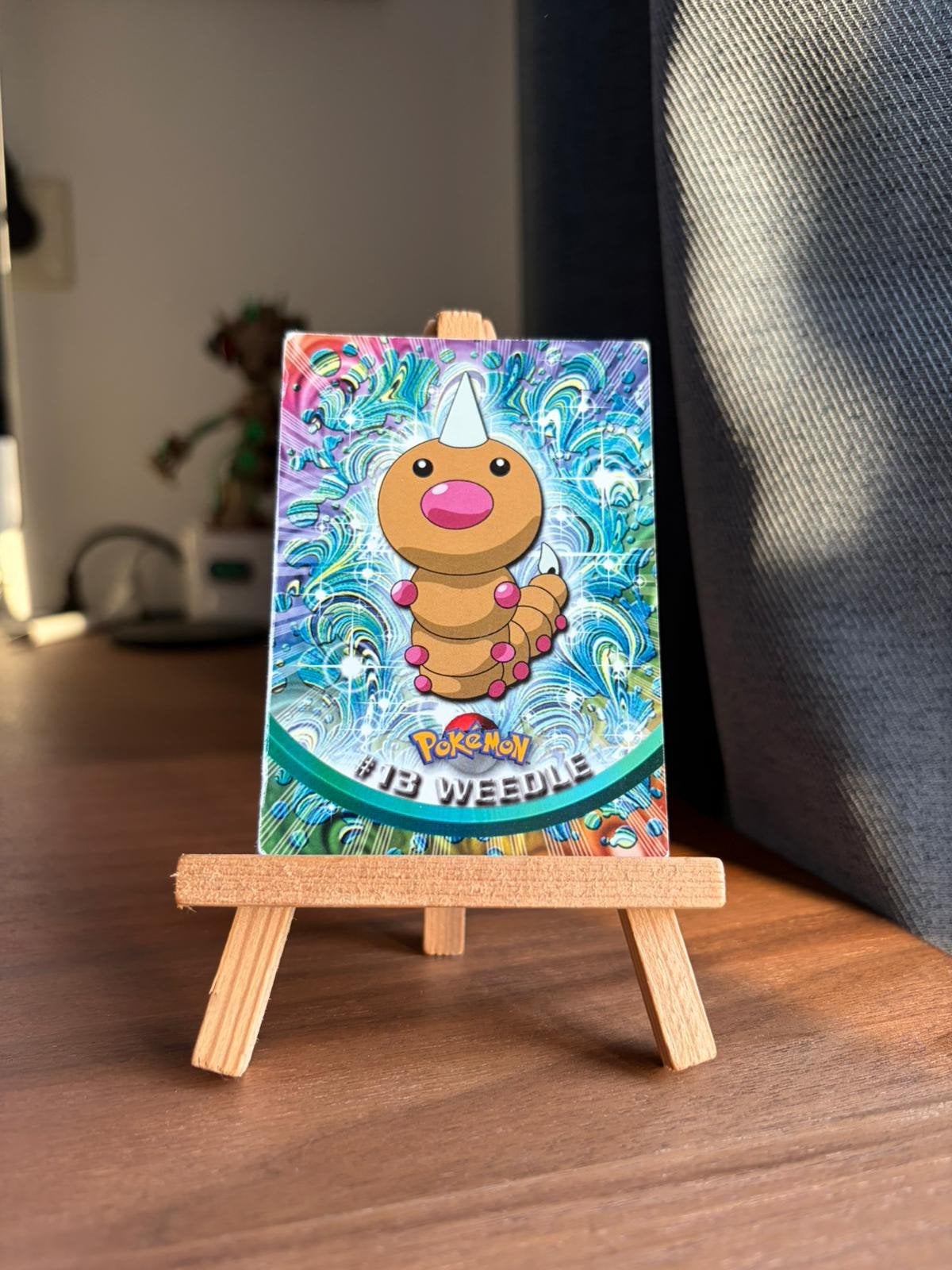 Weedle #13 - Pokemon TV Topps 1999, Ophalen of Verzenden