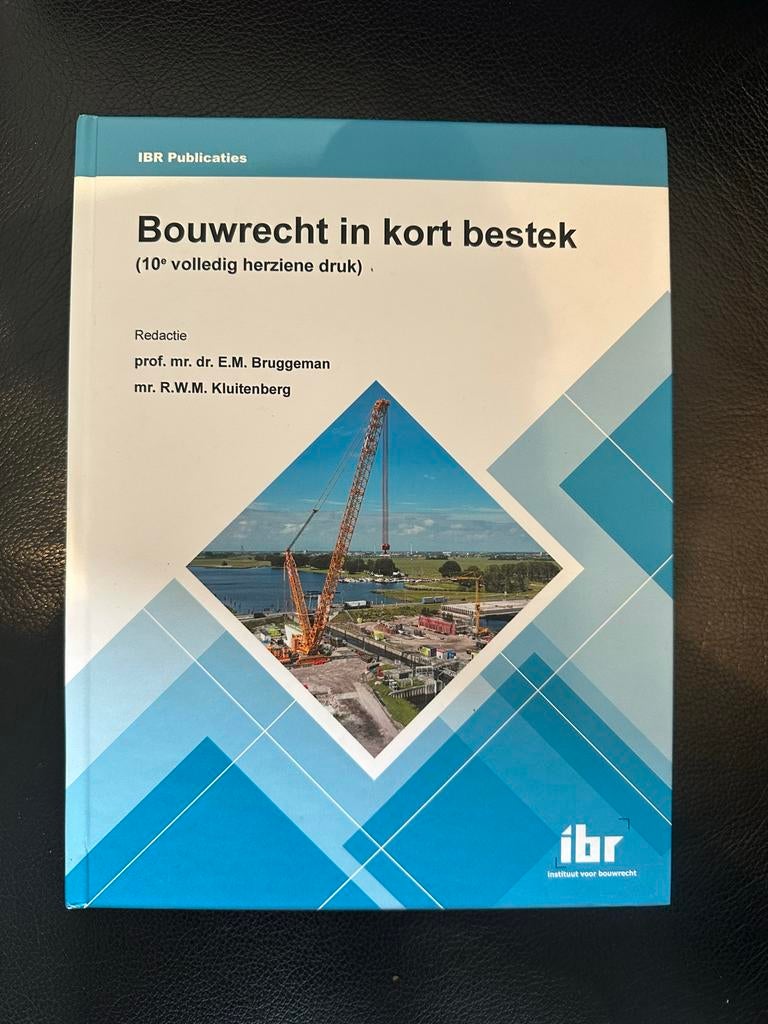 Bouwrecht in kort bestek (10e volledig herziene druk), Verzenden, Beta, Zo goed als nieuw, Niet van toepassing