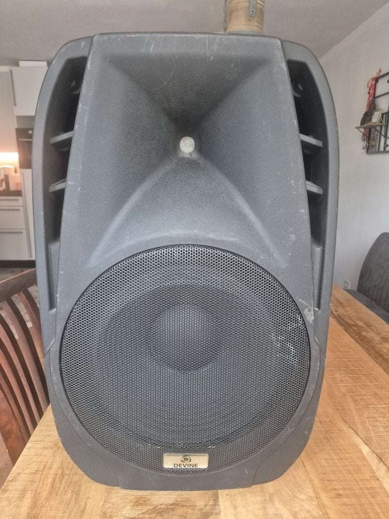 Devine Blist 15D Speakers, Gebruikt, Speakerset, AUX-ingang, Ophalen