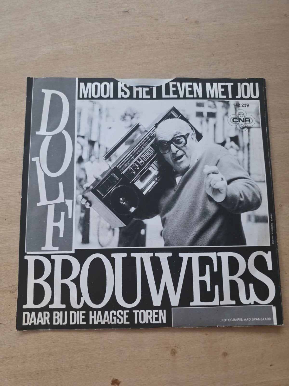 Dolf Brouwers - Mooi is het leven met jou, Fotohoes, Ophalen of Verzenden, Gebruikt, Nederlandstalig