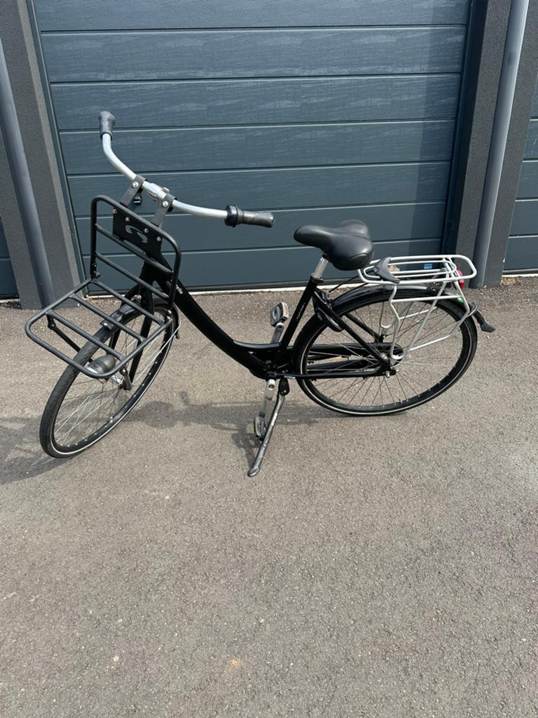 Zwarte Gazelle Esprit Urban damesfiets frame 49, Fietsen en Brommers, Fietsen | Dames | Damesfietsen, Terugtraprem, Gebruikt, 47 tot 50 cm