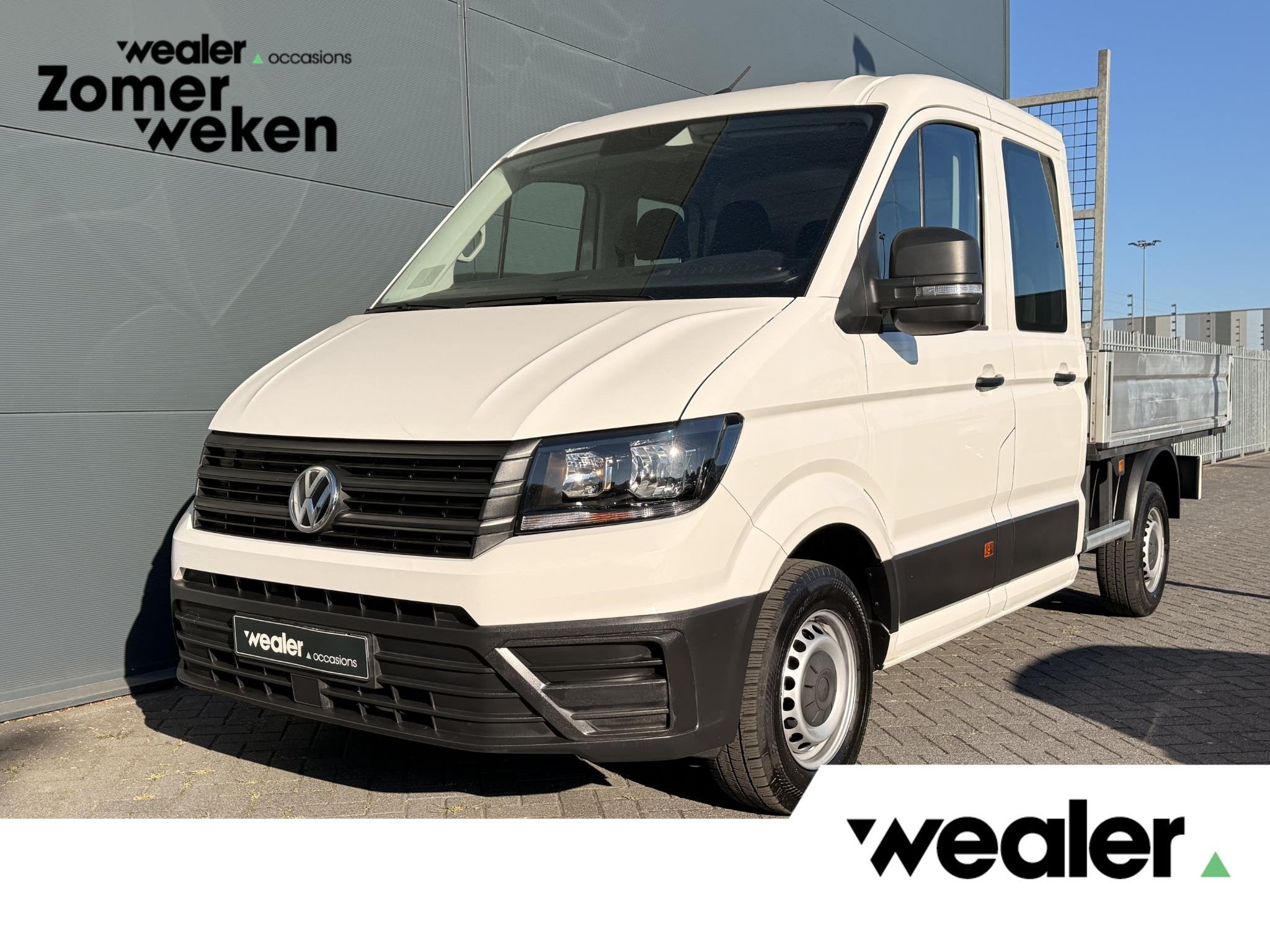Volkswagen Bedrijfswagens Crafter 35 2.0 TDI L3 DC Trendline, Stof, Gebruikt, 4 cilinders, Wit