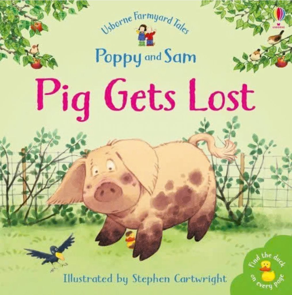 Mini Farmyard Tales Pig Gets Lost - Heather Amery • Engels, Verzenden, Nieuw