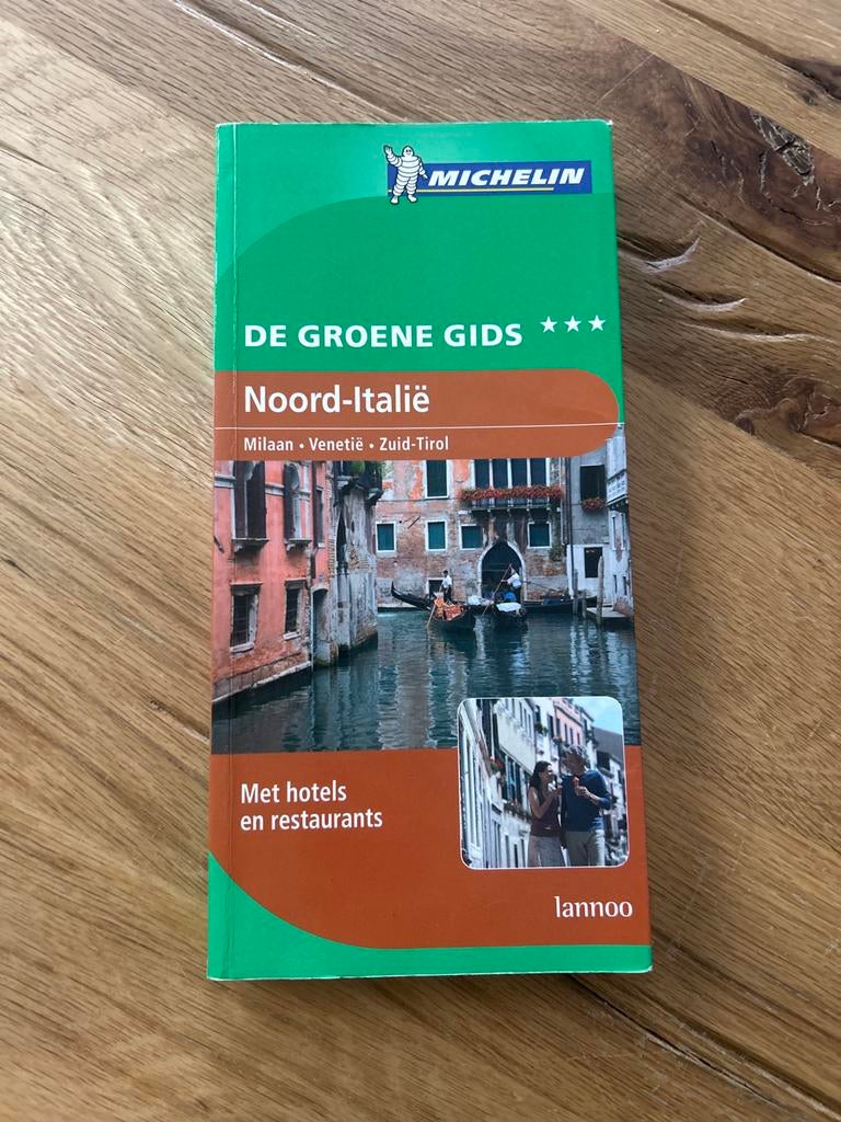 Michelin De Groene Gids Noord-Italië Reisgids, Ophalen of Verzenden, Europa, Reisgids of -boek, Michelin