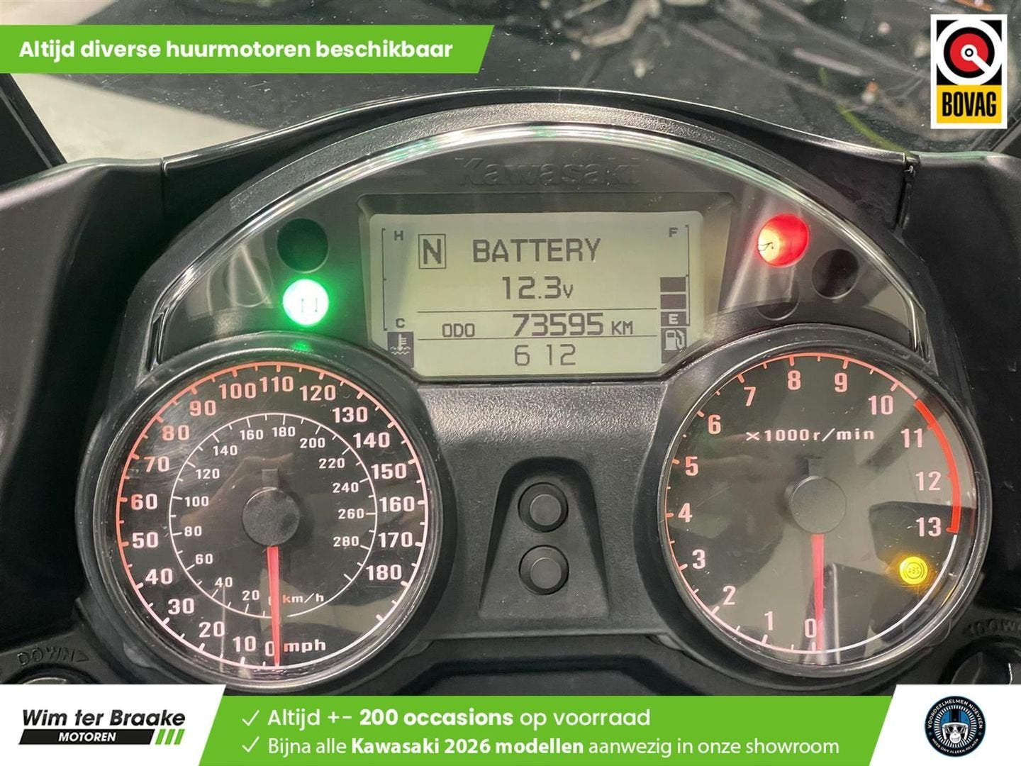Kawasaki 1400 GTR ABS (bj 2008), Motoren, Kawasaki, 4 cilinders, Motorrijbewijs A, Bedrijf
