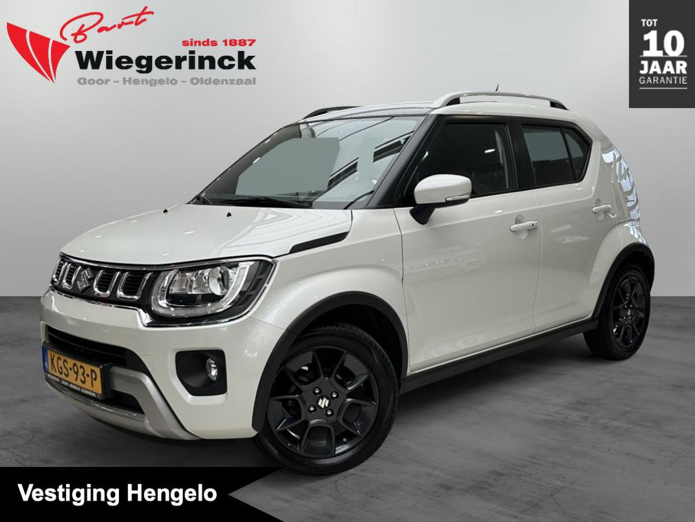 Suzuki Ignis 1.2 Hybride Style [ALL-SEASON BANDEN I CLIMATE, Auto's, Suzuki, Gebruikt, Euro 6, 4 cilinders, Wit