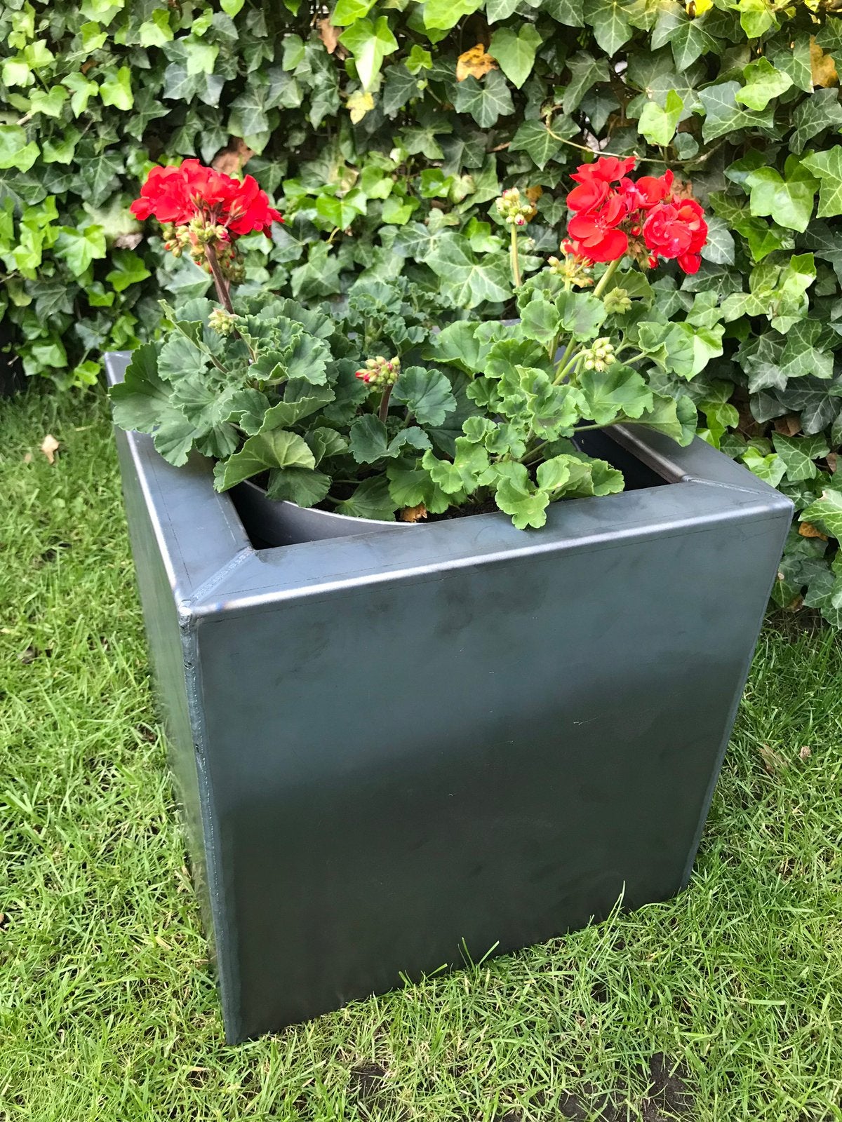 Cortenstalen bloembak staal corten voordelig goedkoop, Ophalen, Rond, Nieuw, Metaal