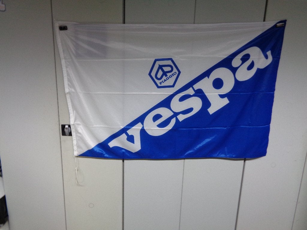 Vespa  Piaggio vlag., Ophalen of Verzenden, Gebruikt