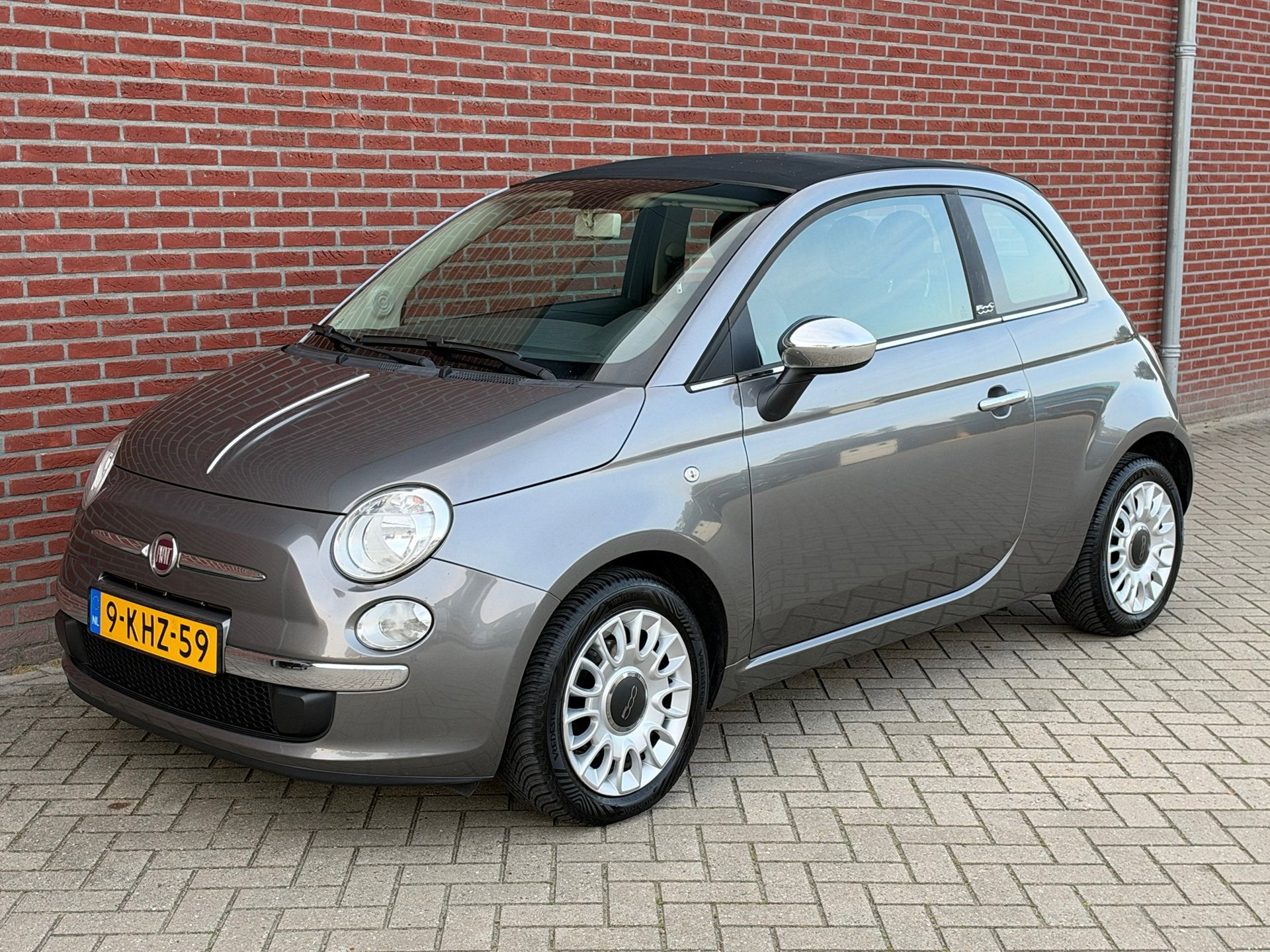 Fiat 500 C 0.9 TwinAir Pop / Nap / Airco / Parkeer sensoren, Auto's, Euro 5, 86 pk, Gebruikt, 31 €/maand