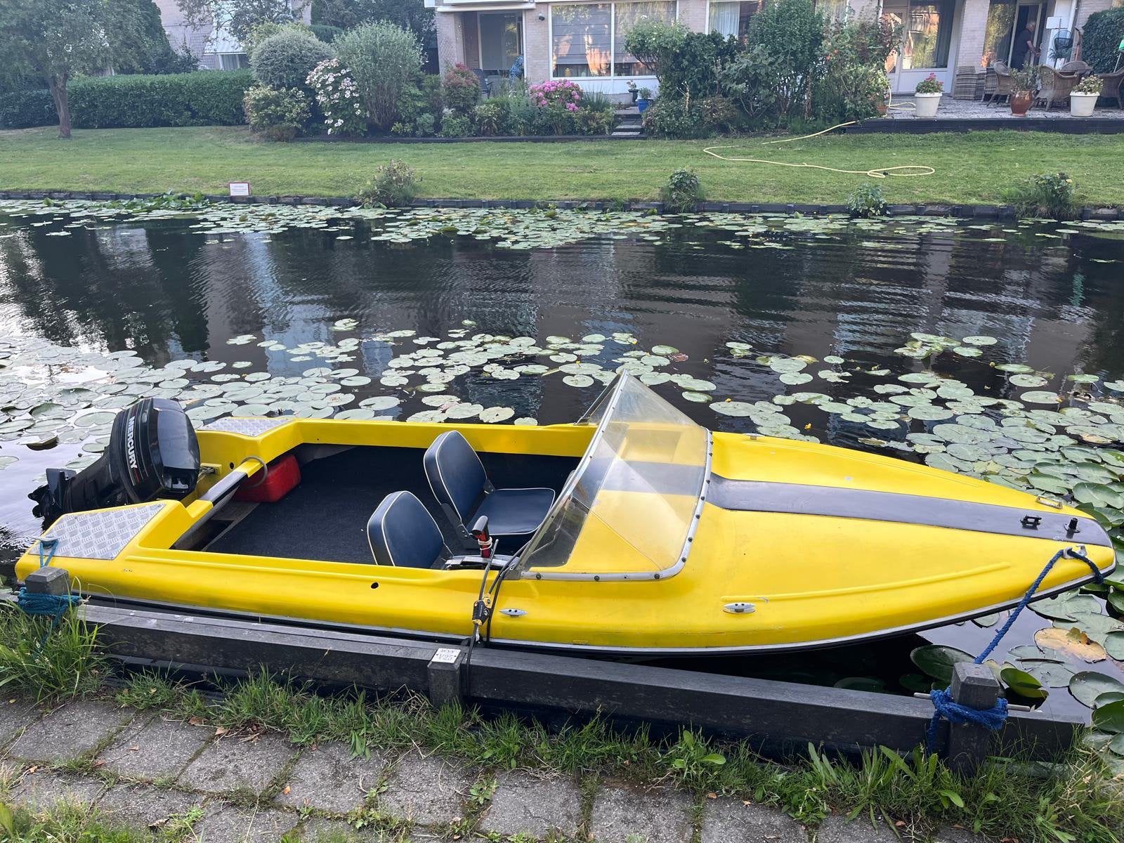Te koop Leuke/Mooie boot 25PK, Overige merken, Gebruikt, 4 m, Buitenboordmotor
