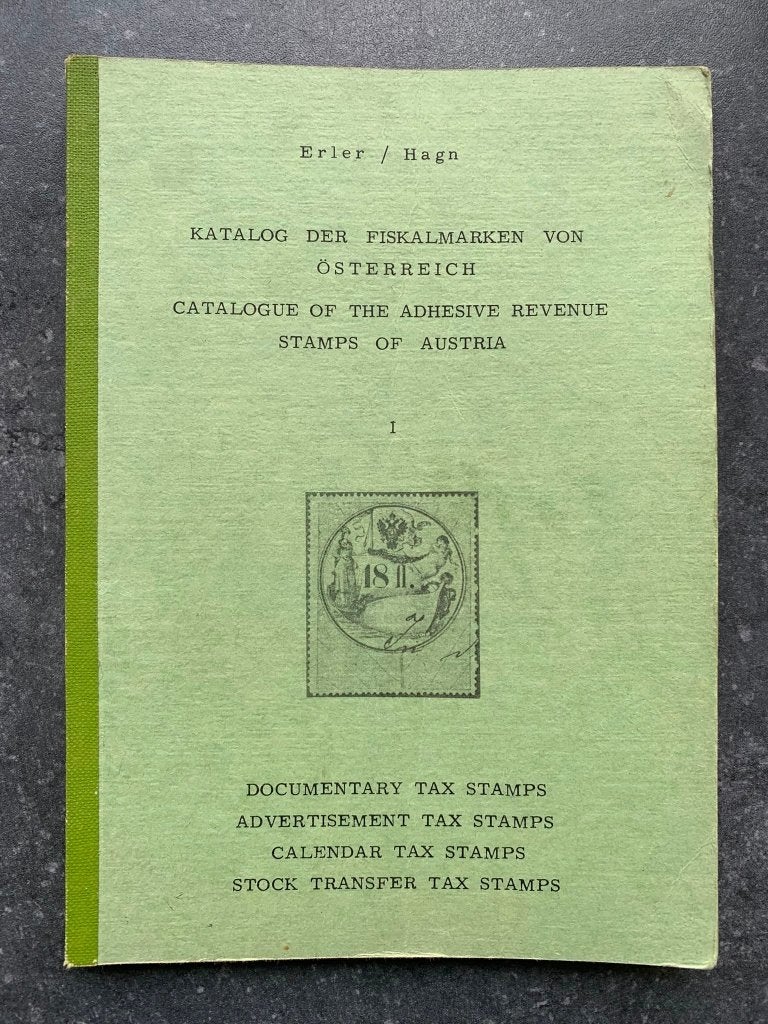 Oostenrijk 2x Cat. belasting fiscaal revenue zegels, Verzenden, Gestempeld