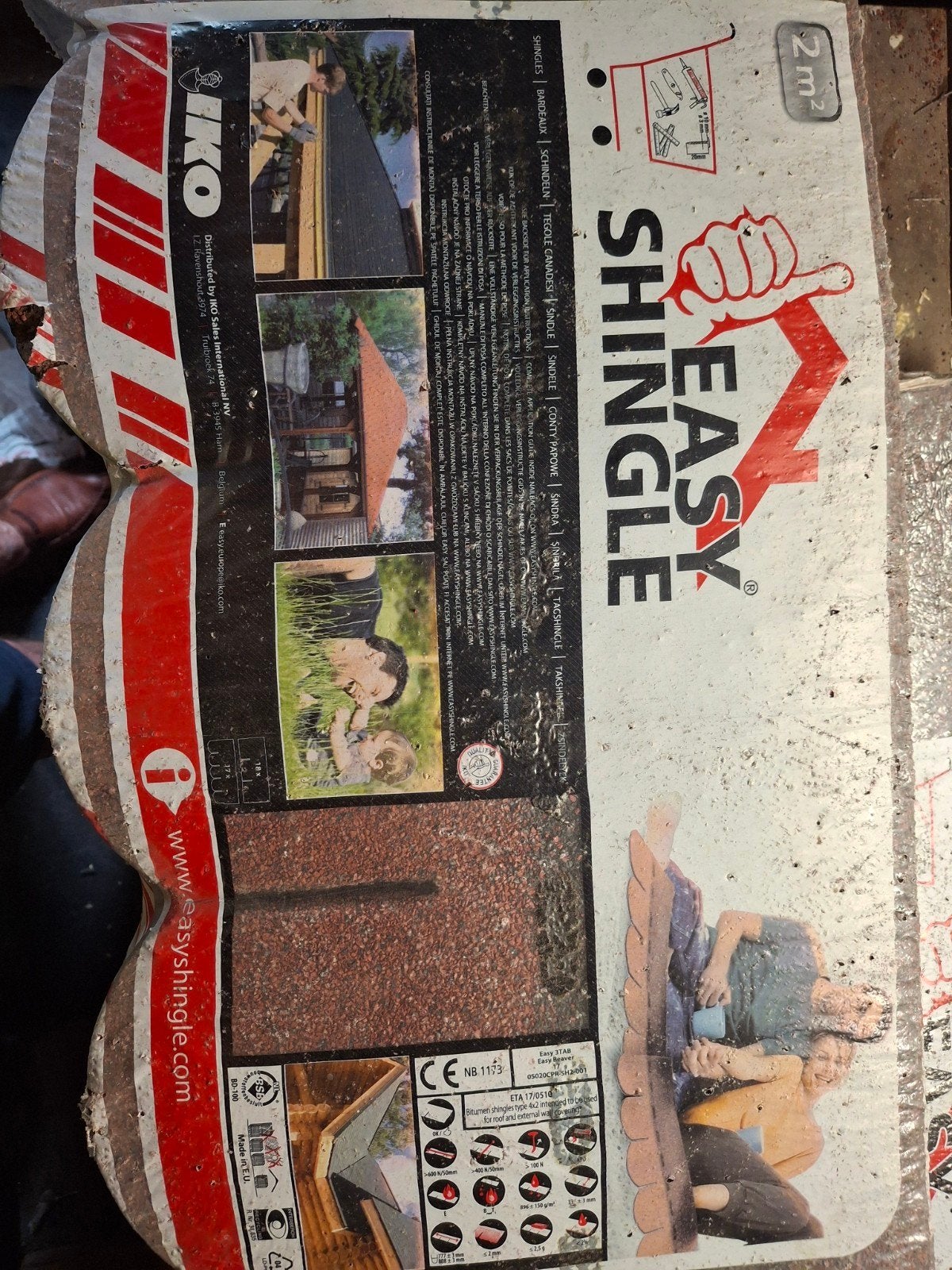 Easy Shingle dakshingles 5 pakketten (10m²), Doe-het-zelf en Verbouw, Dakpannen en Dakbedekking, Overige materialen, Overige typen