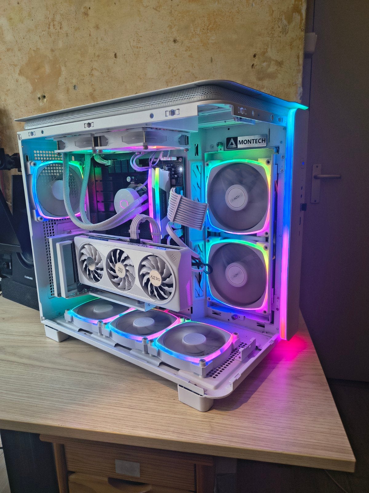 Gaming PC RTX 4060 32GB DDR5, 32 GB, Ryzen 5 7600, Ophalen of Verzenden, Zo goed als nieuw