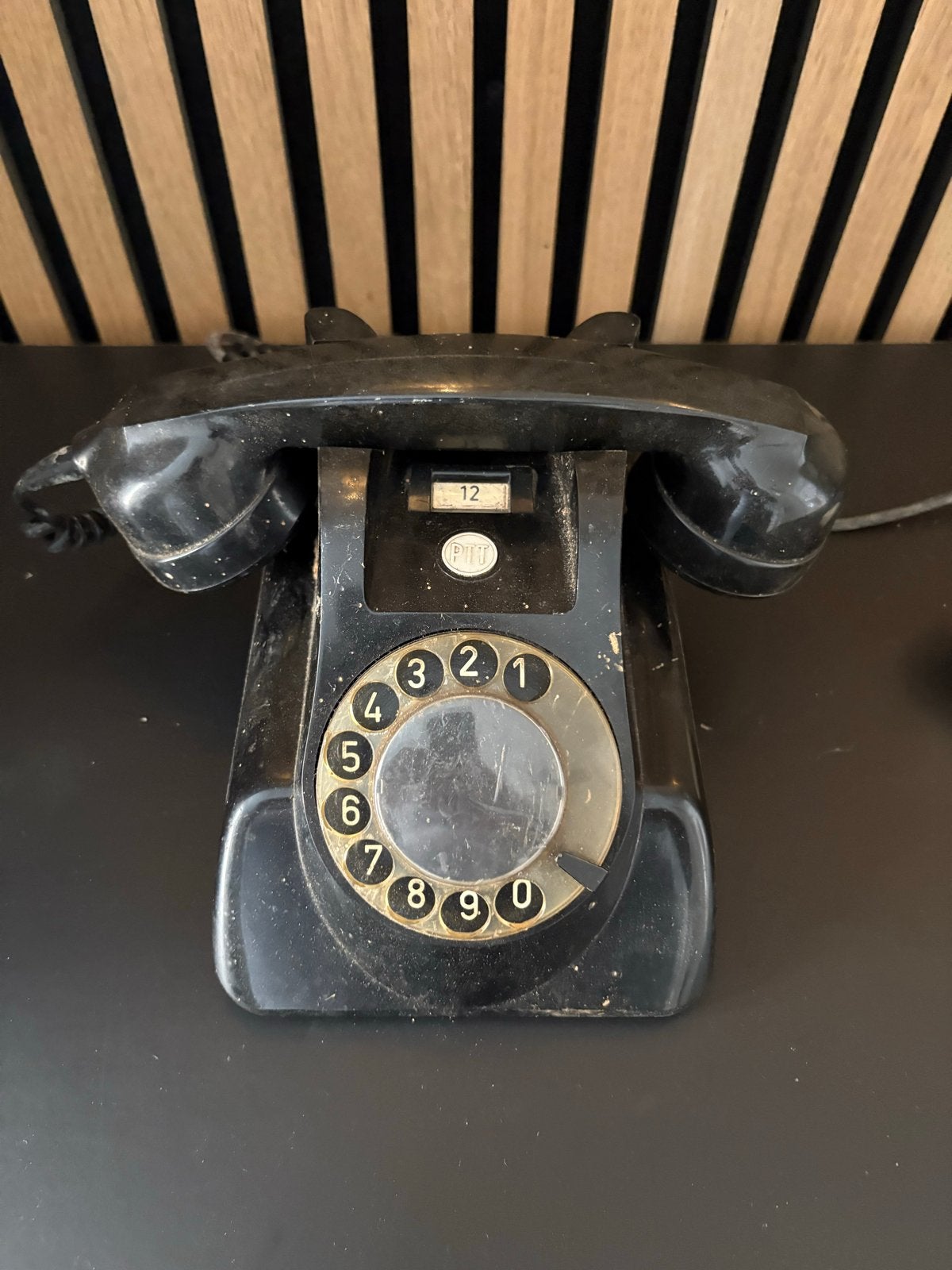 2 Oude PTT Telefoons - Vintage Telefoontoestellen, Verzenden, Gebruikt
