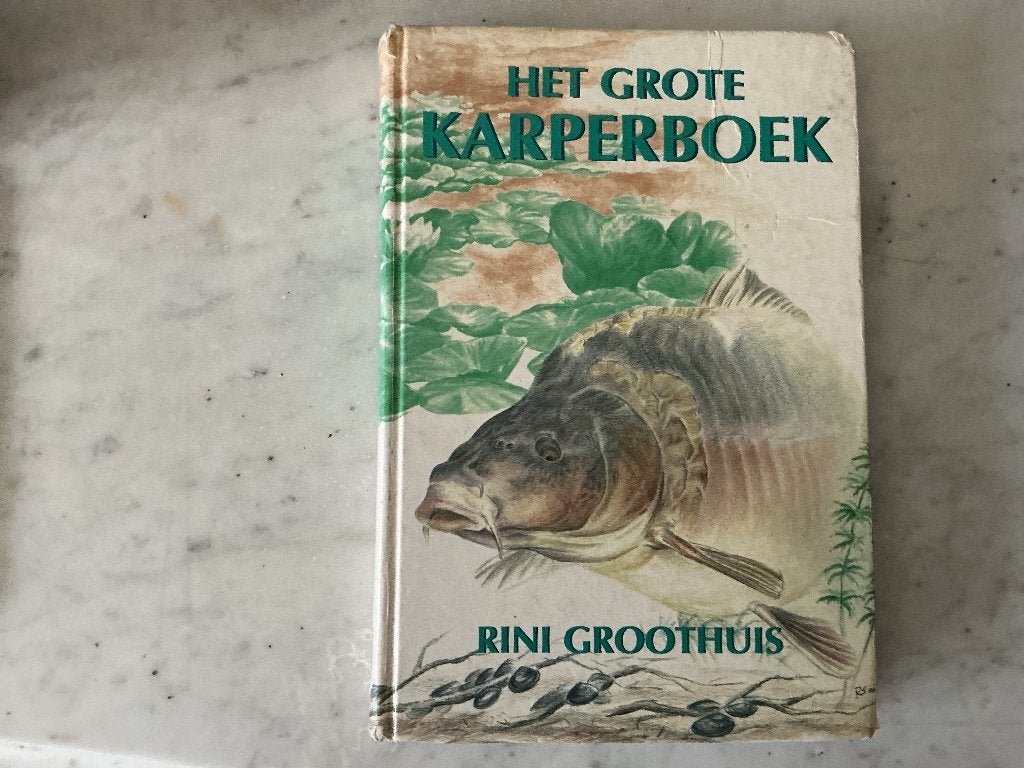 Het grote karper boek (Rini Groothuis), Gelezen, Watersport en Hengelsport, Ophalen of Verzenden, Rini Groothuis