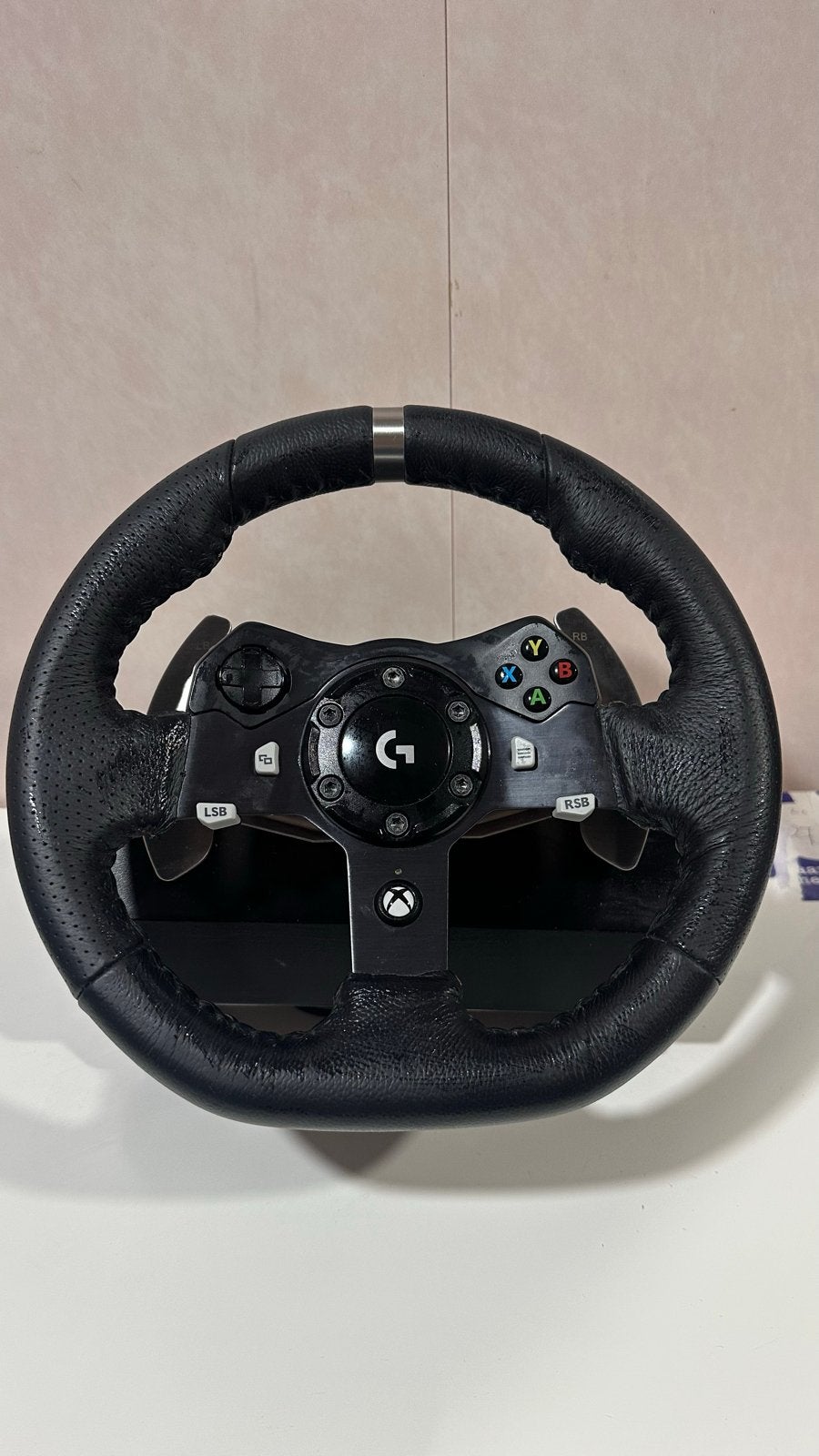 Logitech G920 Driving Force racestuur met shifter en pedalen, Ophalen, Racestuur, Gebruikt, Xbox