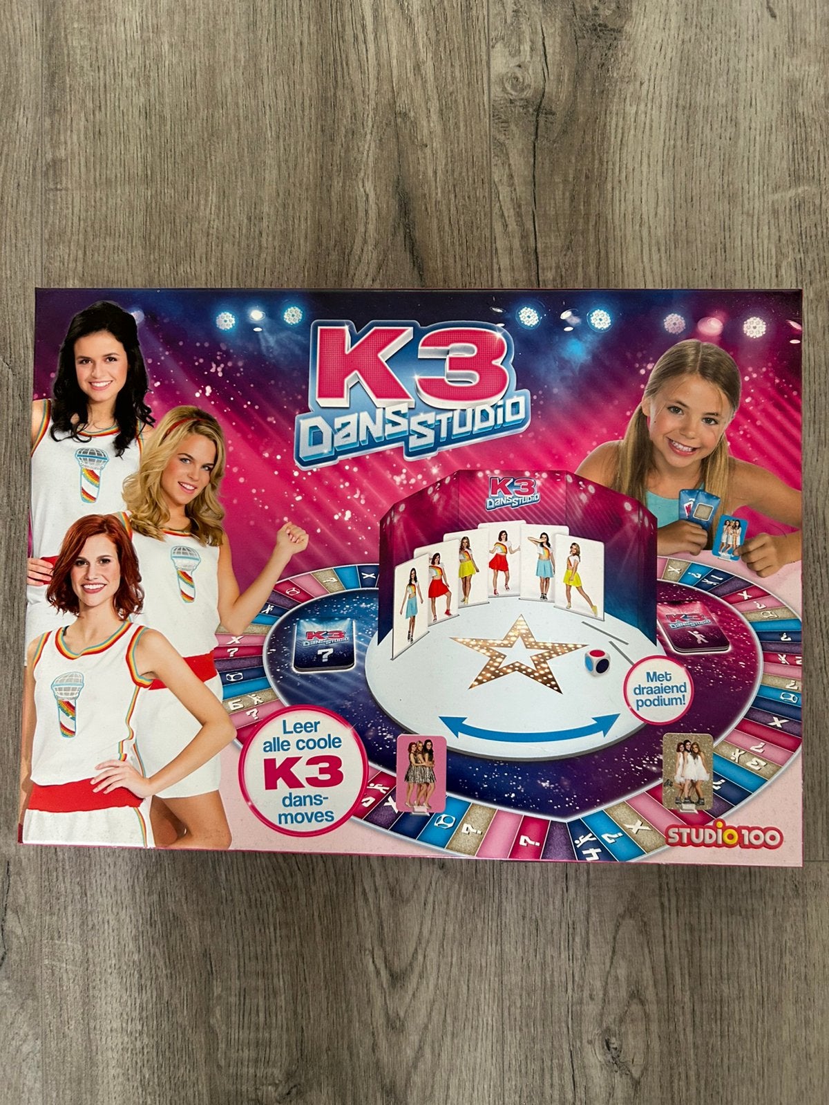K3 dansstudio bordspel., Ophalen, Zo goed als nieuw