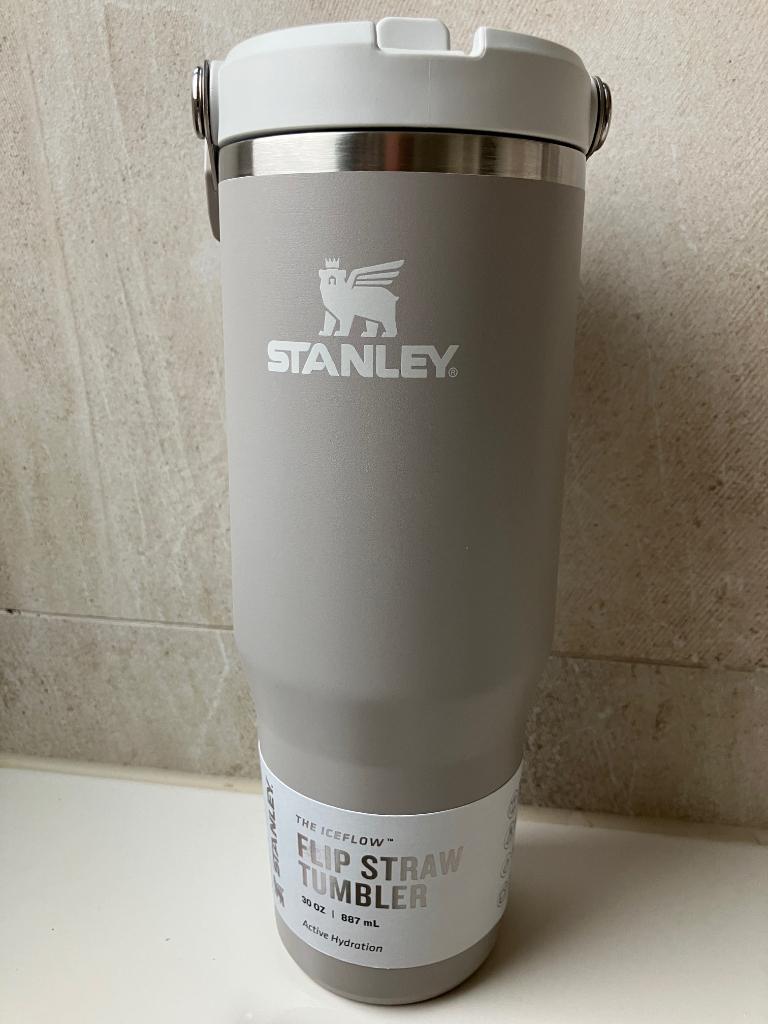 Stanley The IceFlow Flip Straw Tumbler 2.0 0,89L Ash, Ophalen of Verzenden, Nieuw
