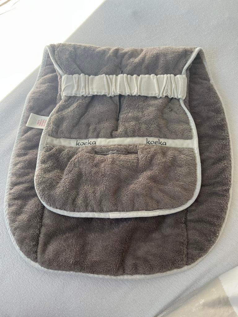 Koeka voetenzak maxi cosi bruin teddy netjes!, Ophalen of Verzenden, Zo goed als nieuw