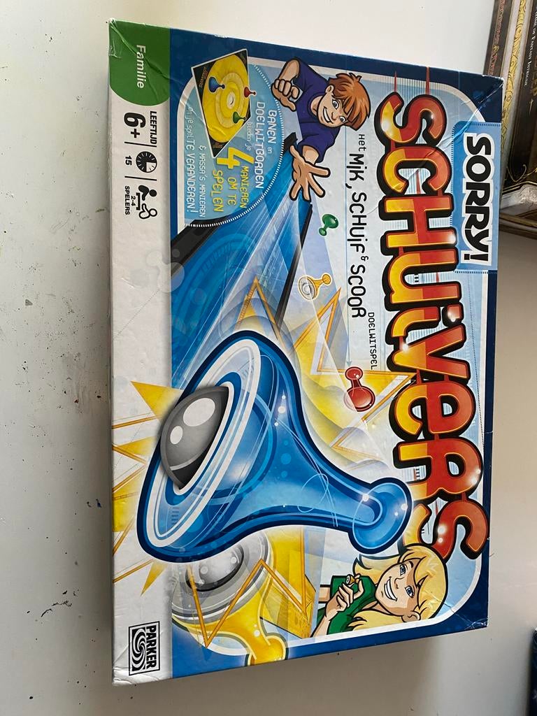 Sorry! Schuivers bordspel - compleet en gebruikt, Hobby en Vrije tijd, Gezelschapsspellen | Bordspellen, Drie of vier spelers