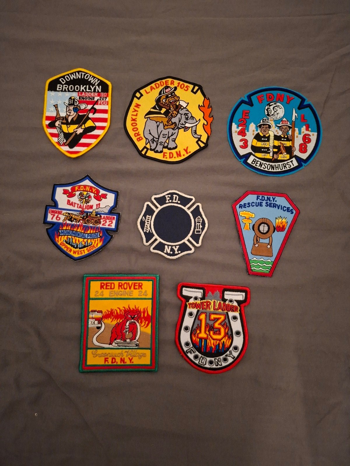 FDNY Brandweer Emblemen - Diverse Patches Collectie, Ophalen of Verzenden, Nieuw