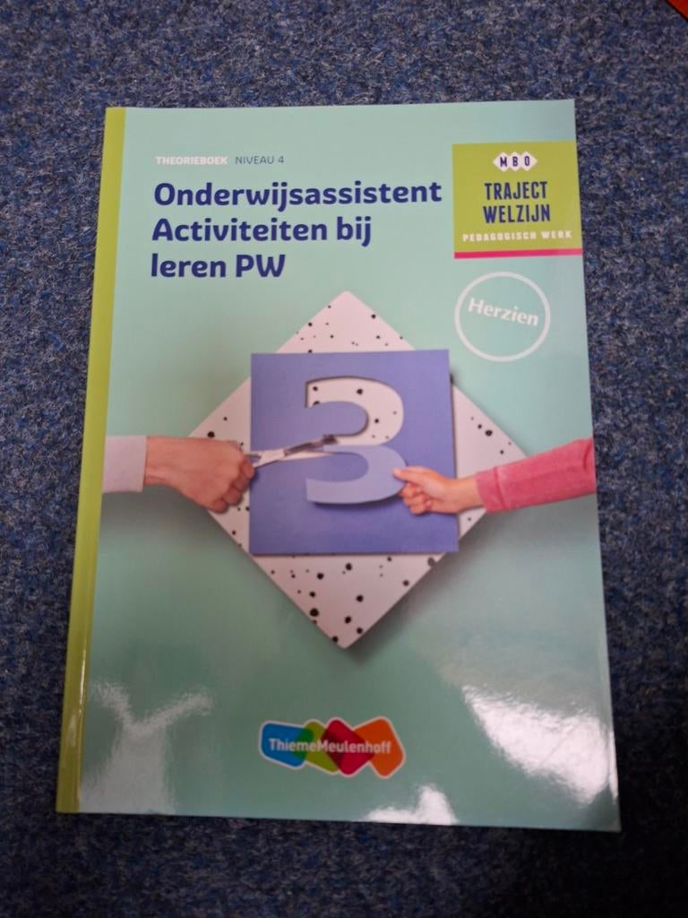 Theorieboek Onderwijsassistent Activiteiten bij leren PW, Ophalen of Verzenden, Gamma, Zo goed als nieuw, MBO