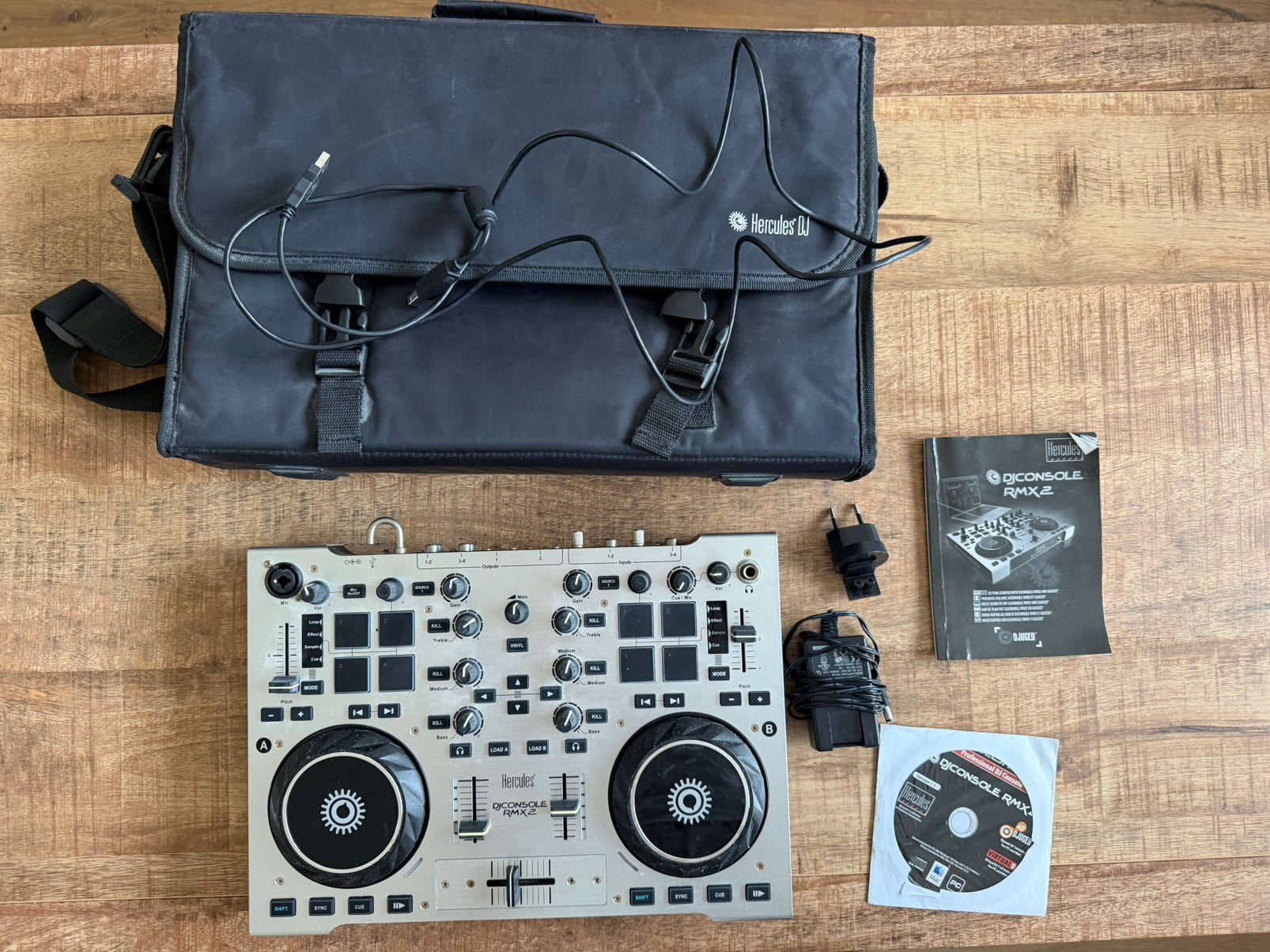 Hercules DJConsole RMX 2 DJ Controller, Ophalen of Verzenden, Gebruikt, Dj-set, Overige merken