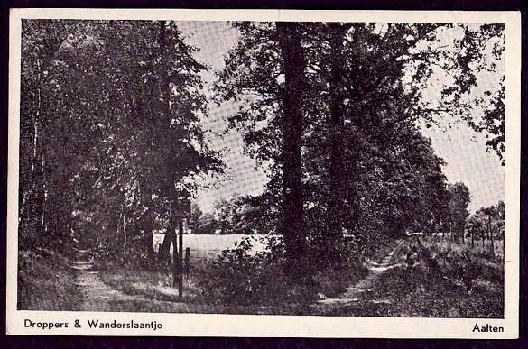 Aalten, Droppers & Wanderslaantje, Verzamelen, Ophalen of Verzenden, 1940 tot 1960, Gelopen, Gelderland