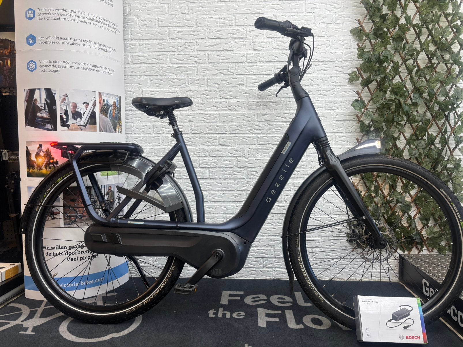 Gazelle Avignon C8 -Bosch Active Line Plus, 625Wh Garantie, Ophalen of Verzenden, Zo goed als nieuw, 50 km per accu of meer, 55 tot 59 cm
