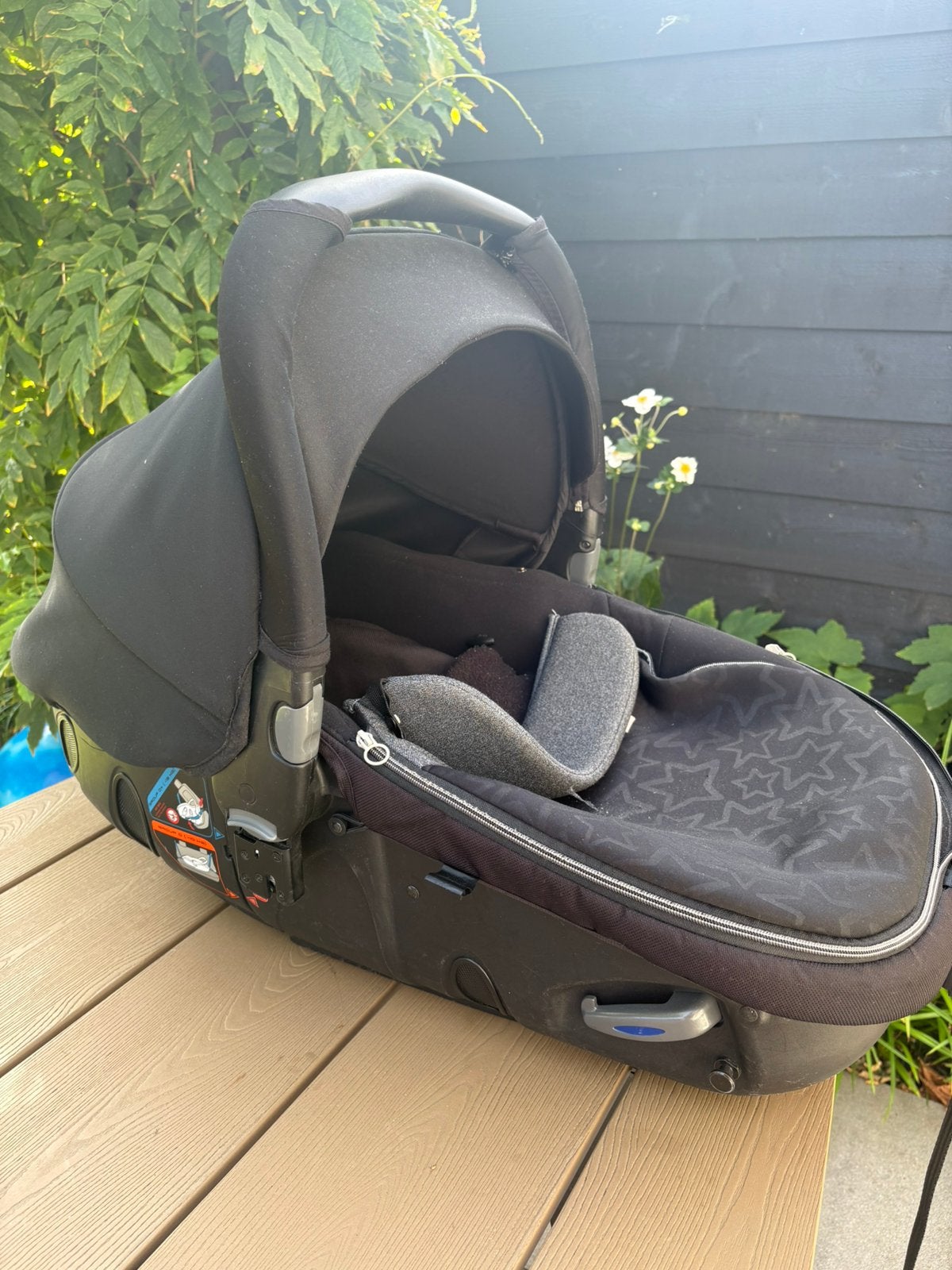 Jane matrix reiswieg autostoel, Autogordel of Isofix, Gebruikt, 15 t/m 36 kg, Verstelbare rugleuning