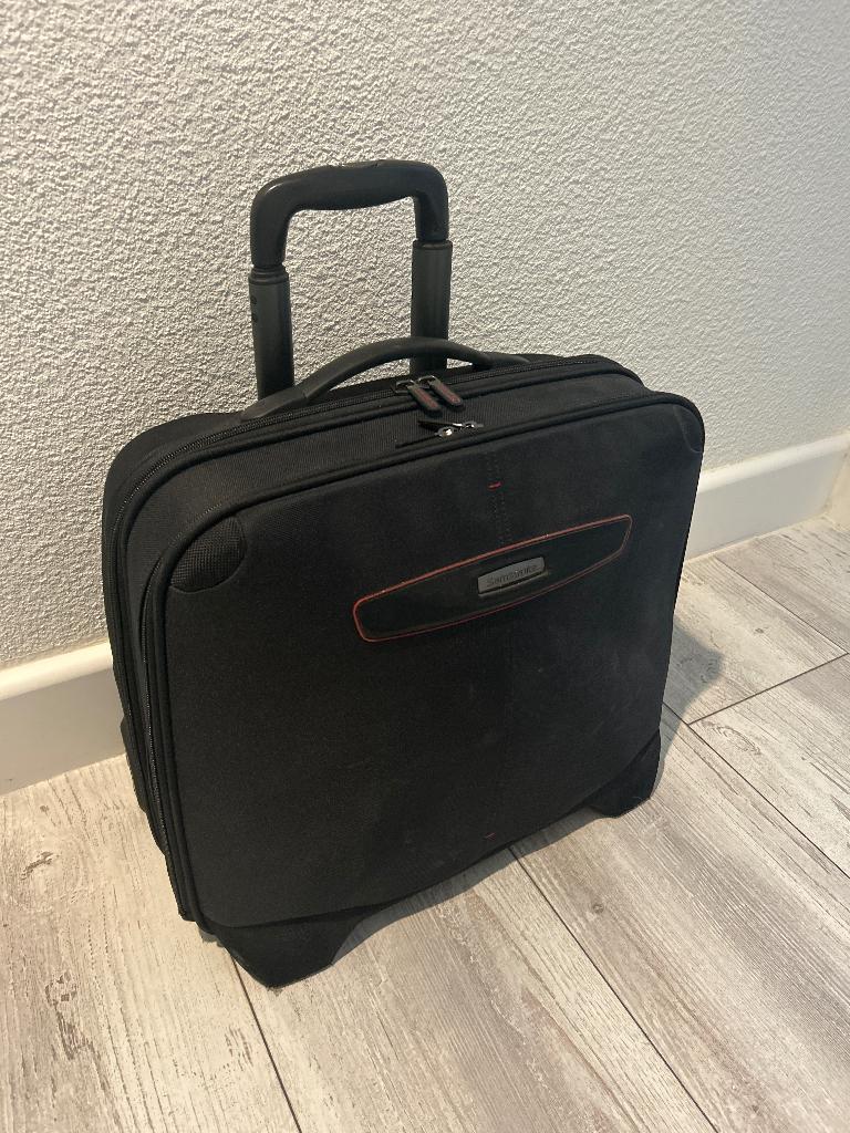 Samsonite laptop trolley, Computers en Software, Laptoptassen, Ophalen, Trolleytas, 17 inch of meer, Zo goed als nieuw