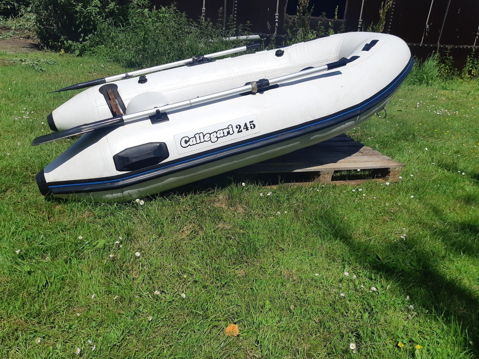 Callegeri 245 rubberboot met peddels, Ophalen of Verzenden, Gebruikt